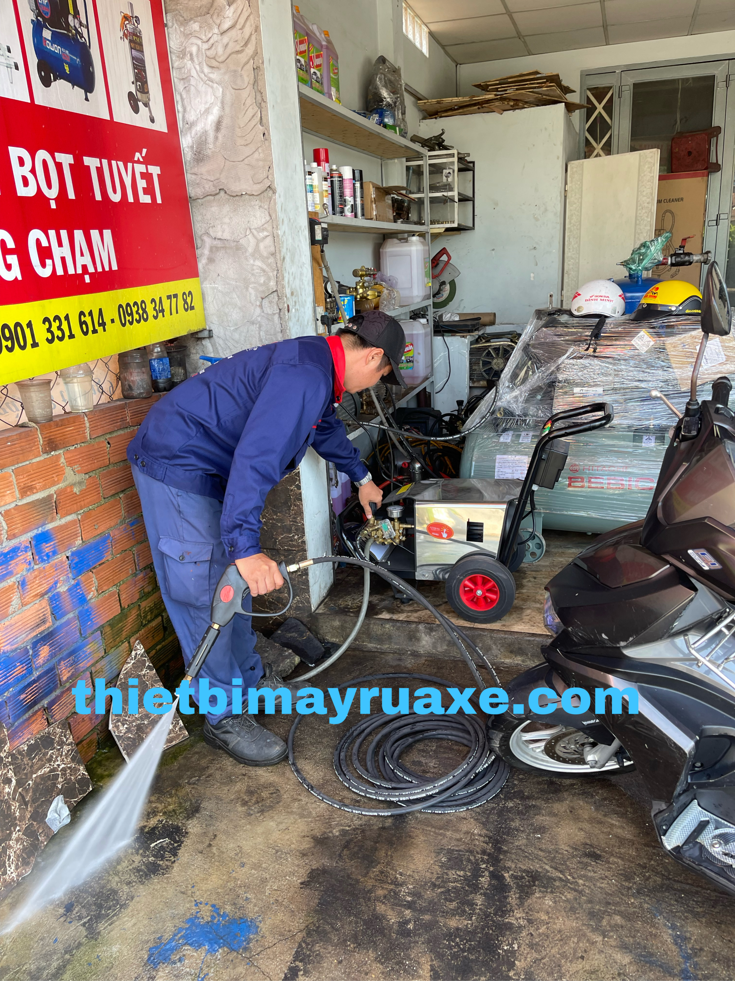 Thả cò súng mà nước vẩn chảy