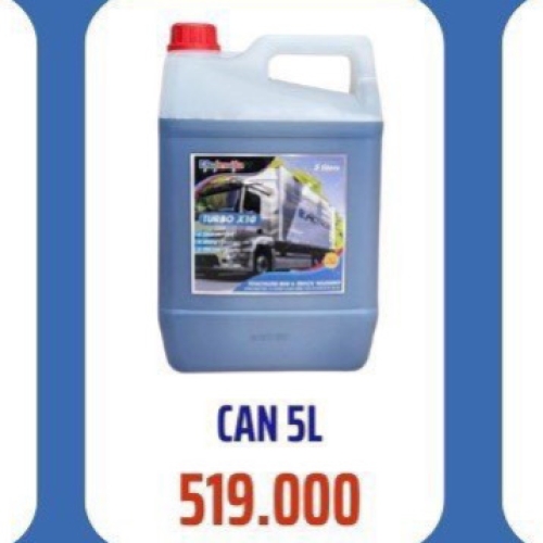Dung dịch không chạm TURBO X10 can 5l