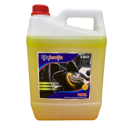 Dung dịch làm sạch ghế da, nội thất xe Ekokemika TEXIL - 5L 