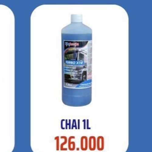 Dung dịch không chạm TURBO X10 chai 1l
