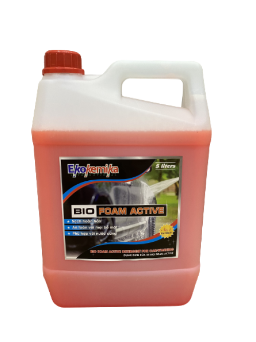 Dung dịch rửa xe bọt tuyết Ekokemika BIO FOAM ACTIVE - 5L