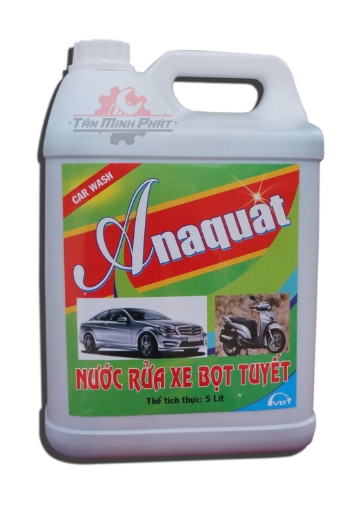 Nước rửa xe bọt tuyết  Anaquat mới nhất hiện nay.