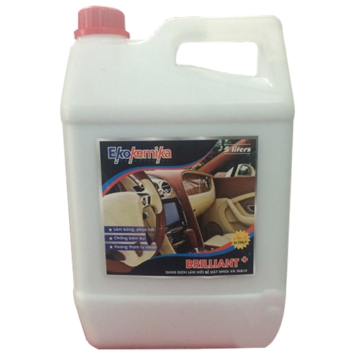 Dung dịch làm bóng Ekokemika, bảo dưỡng nhựa và TABLO BRILLIANT+ 5L 