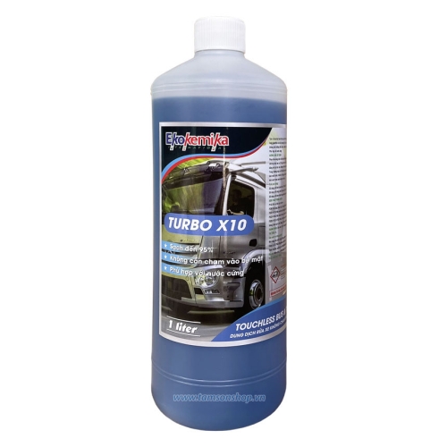 Dung dịch rửa xe không chạm Ekokemika TURBO X10 - 1L